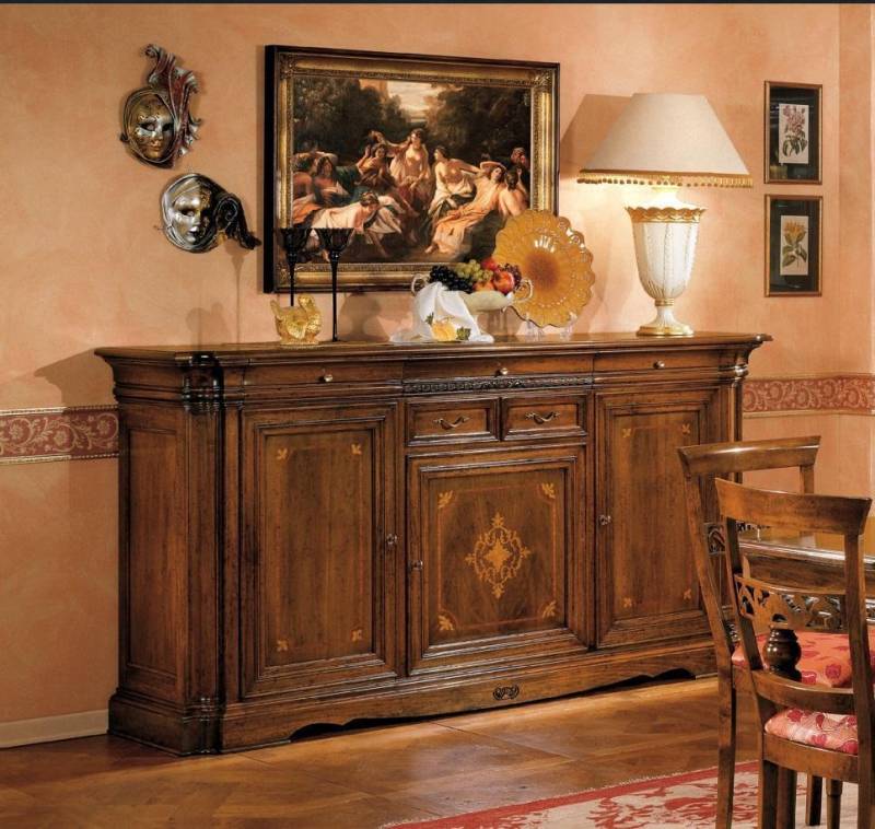 Anrichte Design Kommode Side Low Board Schrank Wohn Zimmer Regal Holz Schränke Anrichte Design Kommode Side Low Board Schrank Wohn Zimmer Regal Holz Schränke von JV Möbel