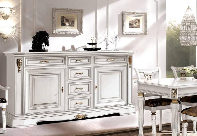 Anrichte Kommoden Regal Holz Designer Kommode Schrank Schränke Holz Anrichte Neu von JV Möbel
