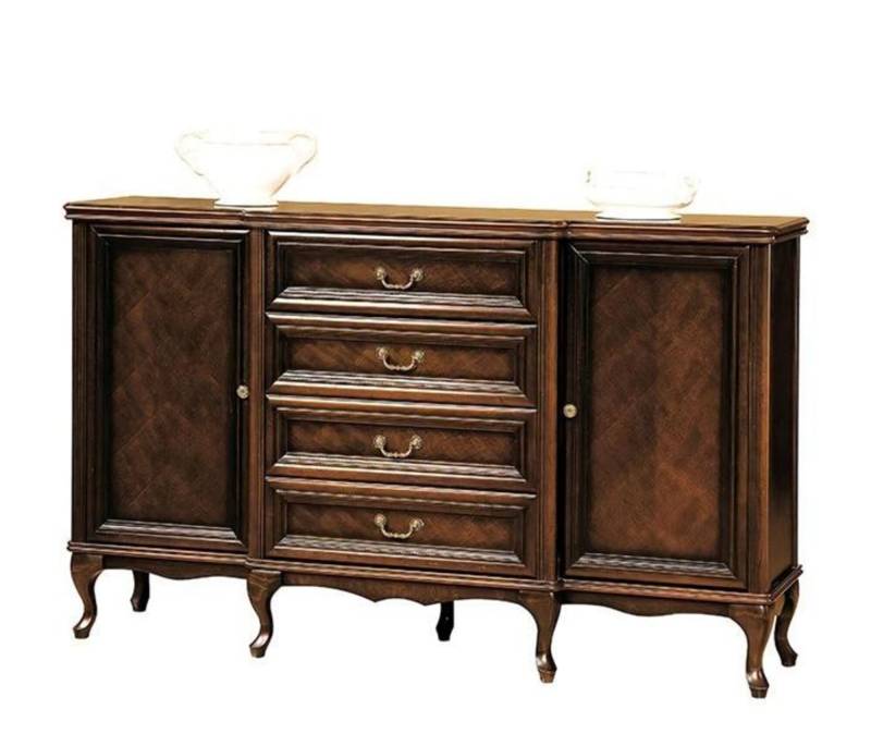 Anrichte Schubladenschrank Stauraummöbel Sideboard Buffet Antikkommode Schrank von JV Möbel