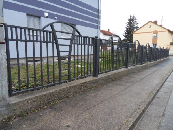 Aussen Garten Grundstueck Geländer Zaun Klassisch Meterware Zaun Modell 407 Neu von JV Möbel