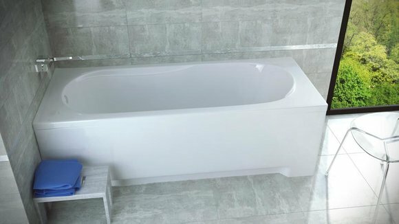 Bad Rechteck Badewanne Modern Badezimmer Wanne Acryl Duschwand Badewanne Wannen Bad Rechteck Badewanne Modern Badezimmer Wanne Acryl Duschwand Badewanne Wannen von JV Möbel