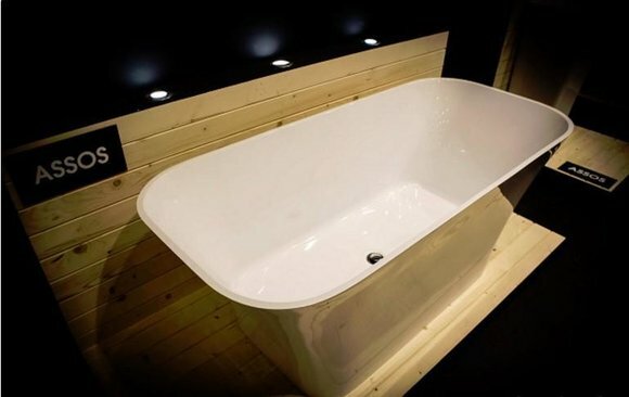 Badewanne Exclusive Silber Bade Wannen freistehende Acrylwanne Design Wanne Bad Badewanne Exclusive Silber Bade Wannen freistehende Acrylwanne Design Wanne Bad von JV Möbel
