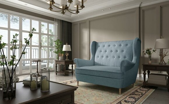 Bank Chesterfield Zweisitzer 2er Sitzer Sofa Couch Polster Samt Couchen Bank Chesterfield Zweisitzer 2er Sitzer Sofa Couch Polster Samt Couchen von JV Möbel