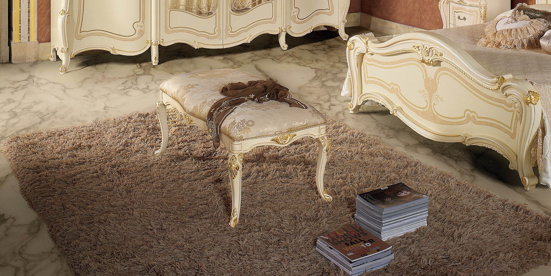 Bank Fußhocker Ottomane Sitzhocker Sitzpouf Wohnzimmer Designer Hocker Polster Bank Fußhocker Ottomane Sitzhocker Sitzpouf Wohnzimmer Designer Hocker Polster von JV Möbel