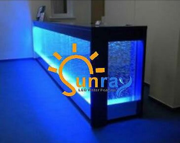 Bar Tisch Wasser Wand Bar Theke Regal Möbel Beleuchtete Bartisch von JV Möbel