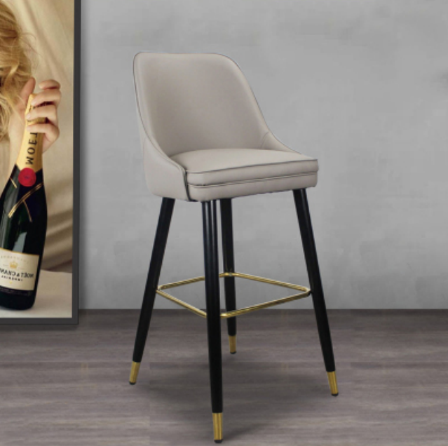 Barhocker Barstuhl Barmöbel Lounge Sitzhocker Design Hocker Stahlfüße von JV Möbel