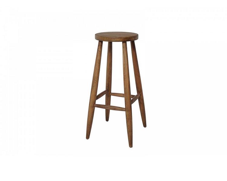 Barhocker Barstuhl Holzhocker Tresenhocker Bistrohocker Stuhl Holz Massiv von JV Möbel