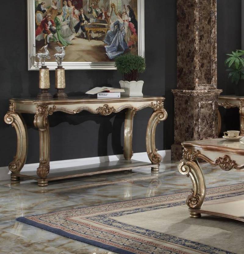 Barock Konsolentisch Anrichte Wandtisch Dielen Tisch Klassischer Holz von JV Möbel