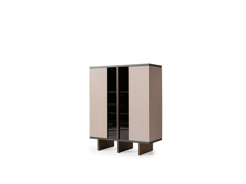 Barschrank Bar Vitrine Schrank Holz Wohnzimmer Weinschrank Modern von JV Möbel