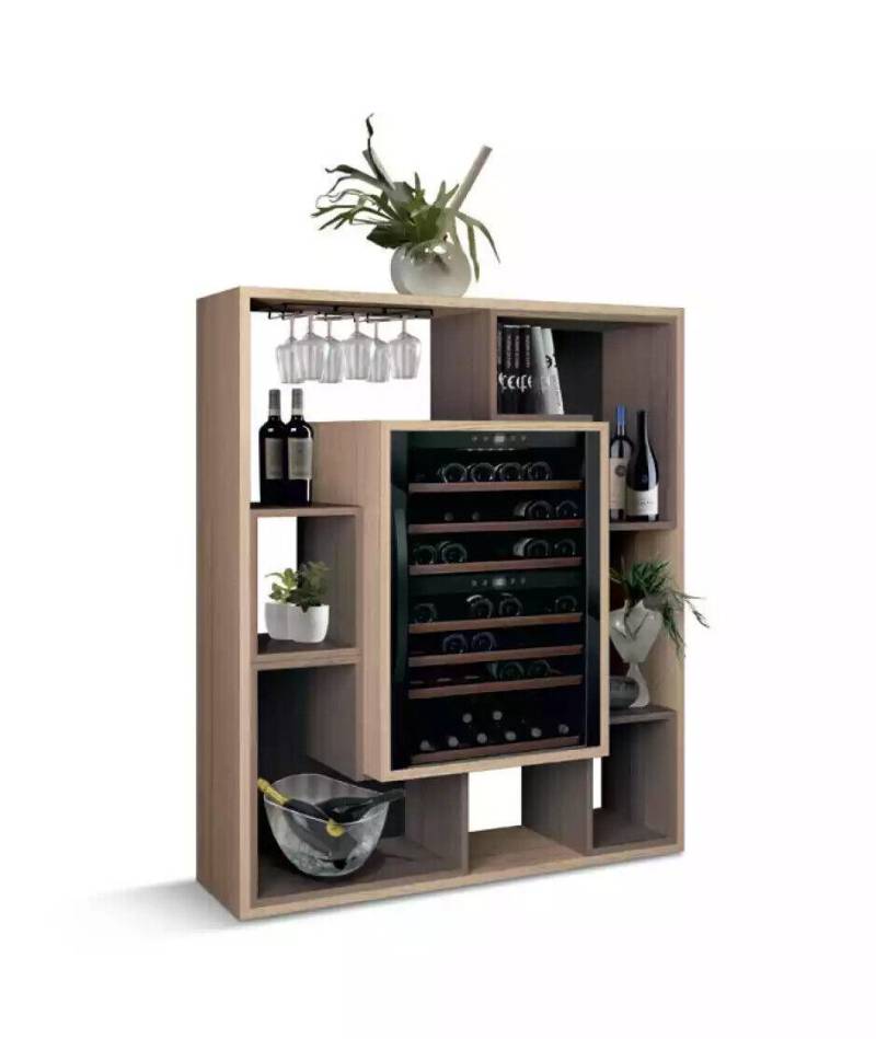 Barschrank Weinschrank Barschrank Hausbar Holz Wohnzimmer neu von JV Möbel