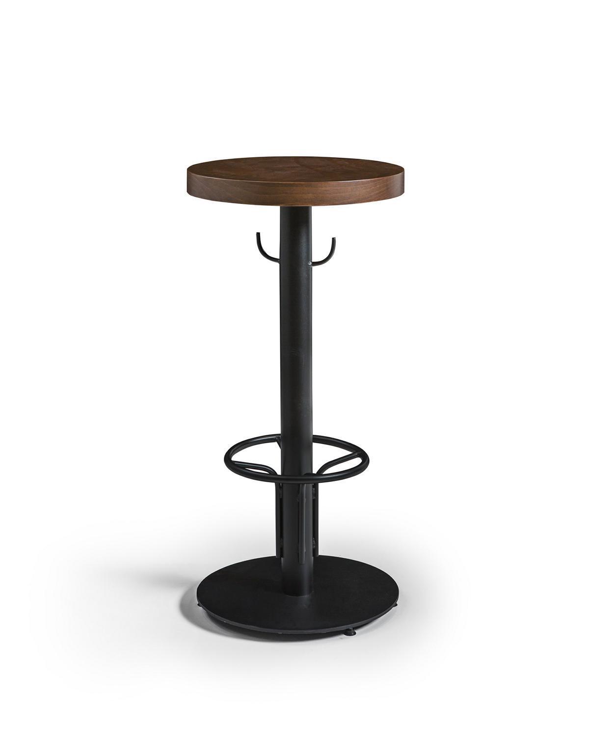 Bartisch Rund Stehtisch Modern Holz Braun Möbel Neu Luxus Design von JV Möbel