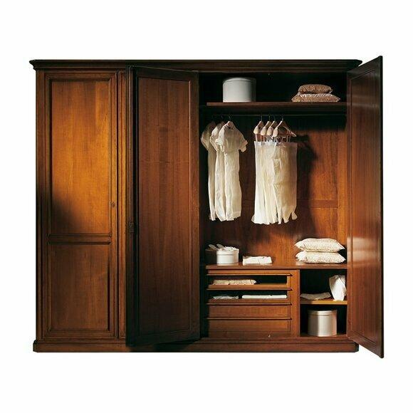 Bauern Schrank Italienische Möbel Holz Massiv Schränke Schlafzimmer Landhaus von JV Moebel