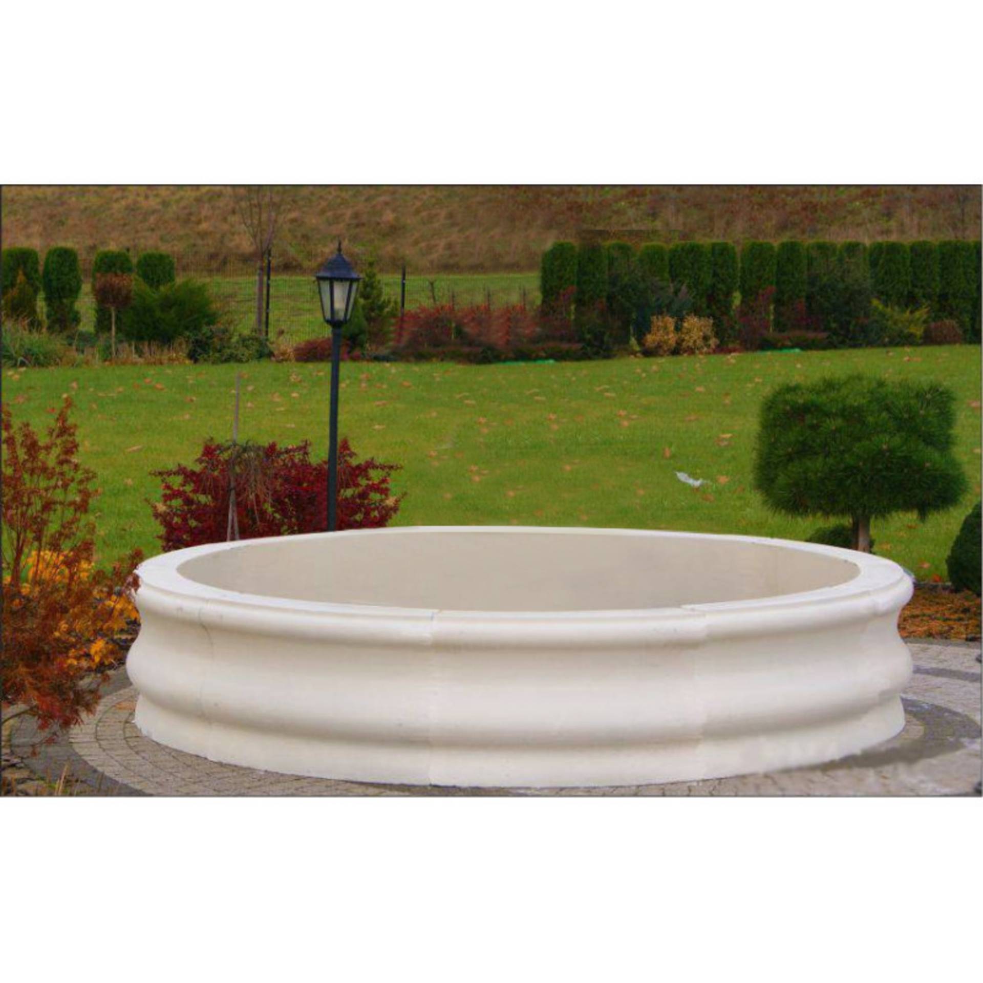 Becken Garten Teich Zierbrunnen Springbrunnen Skulptur Brunnen Deko Becken Garten Teich Zierbrunnen Springbrunnen Skulptur Brunnen Deko von JV Möbel