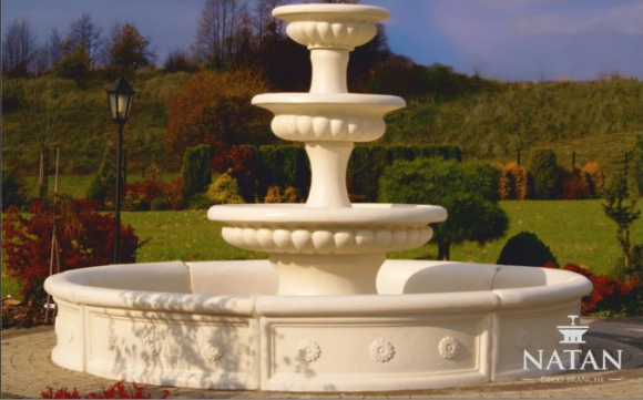 Becken für Zierbrunnen Skulptur Springbrunnen Brunnen Garten Fontaine Becken für Zierbrunnen Skulptur Springbrunnen Brunnen Garten Fontaine von JV Möbel