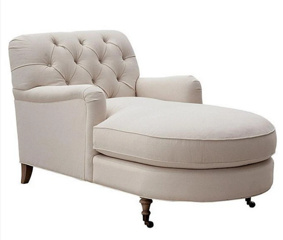 Beige Chaiselongue Chesterfield Möbel Liege Wohnzimmer Moderne Design Beige Chaiselongue Chesterfield Möbel Liege Wohnzimmer Moderne Design von JV Möbel