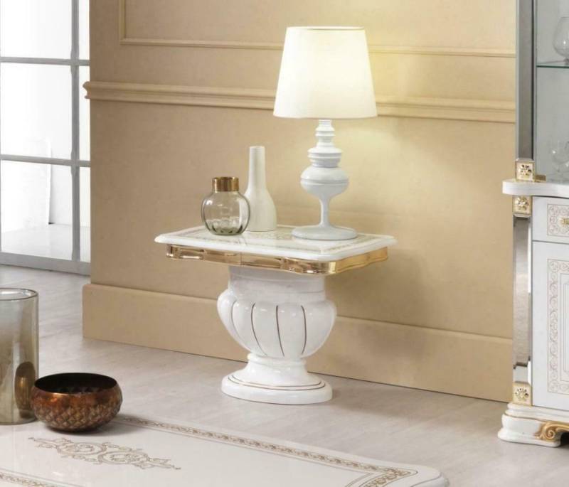 Beistelltisch Italienische Luxus Möbel Couchtisch Tische Konsolen Design von JV Möbel