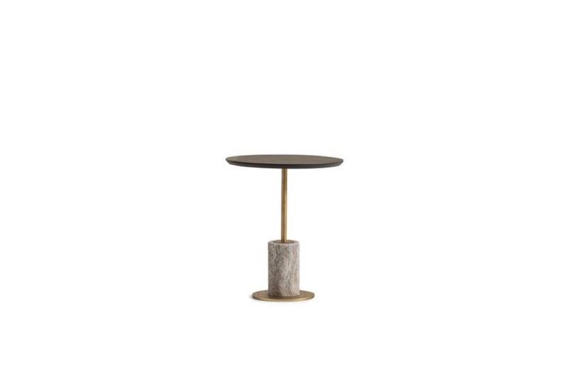 Beistelltisch Kaffeetisch Sofatisch Couchtisch Holz Braun Rund Tisch von JV Möbel