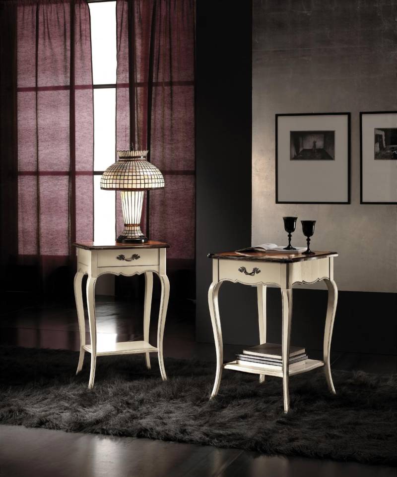 Beistelltisch Konsolentisch Couchtisch Kaffeetisch Couch Holz Antik Stil von JV Möbel