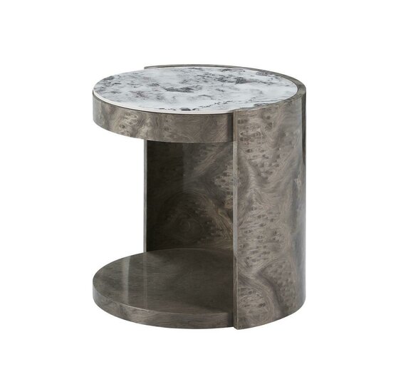 Beistelltisch Runder Design Tisch Marmor Wohnzimmer Tische Designer Möbel Holz Beistelltisch Runder Design Tisch Marmor Wohnzimmer Tische Designer Möbel Holz von JV Möbel