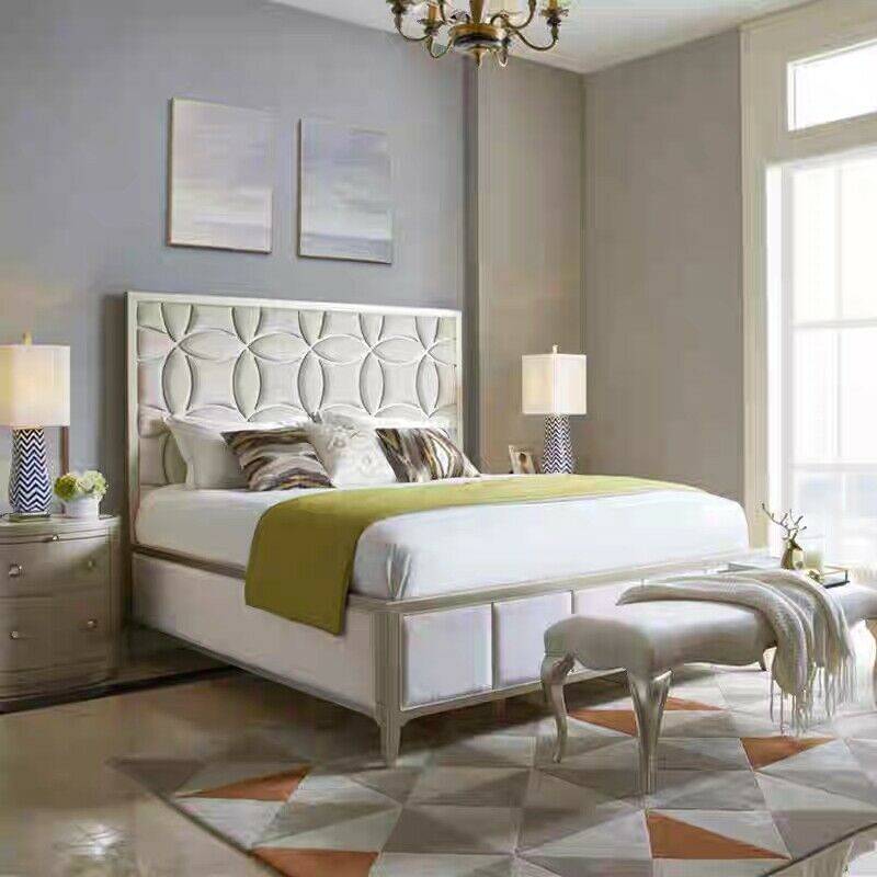 Bett Nachttisch 2x Schlafzimmer 3 tlg. Set Design Luxus Betten Komplette Konsole Bett Nachttisch 2x Schlafzimmer 3 tlg. Set Design Luxus Betten Komplette Konsole von JV Möbel