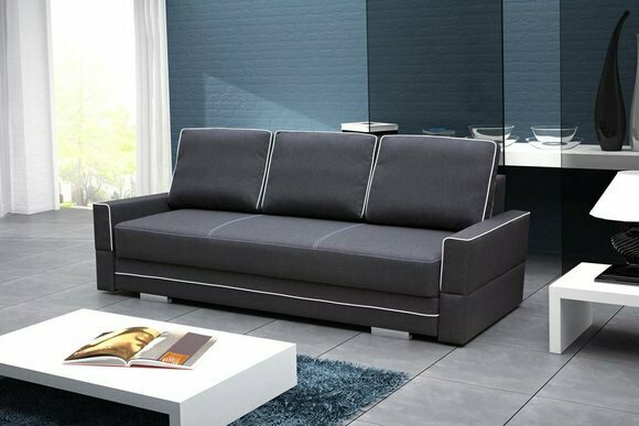 Big Sofa Couch Polster Sofas Couchen XXL Sitz Bettfunktion Schlaffunktion Neu von JV Möbel