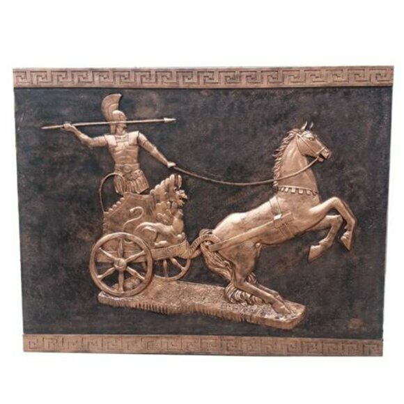 Bild Alexander der Große Relief Figur Statue Skulptur 184x143 Figuren Neu von JV Möbel