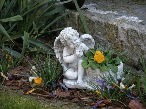 Blumenkübel Pflanz Kübel Dekoration Figur Blumentöpfe Garten Vasen von JV Möbel