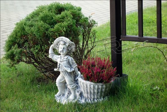 Blumenkübel Pflanz Kübel Dekoration Figur Blumentöpfe Garten Vasen von JV Möbel