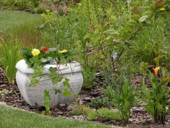 Blumenkübel Pflanz Kübel Dekoration Figur Blumentöpfe Garten Vasen von JV Möbel