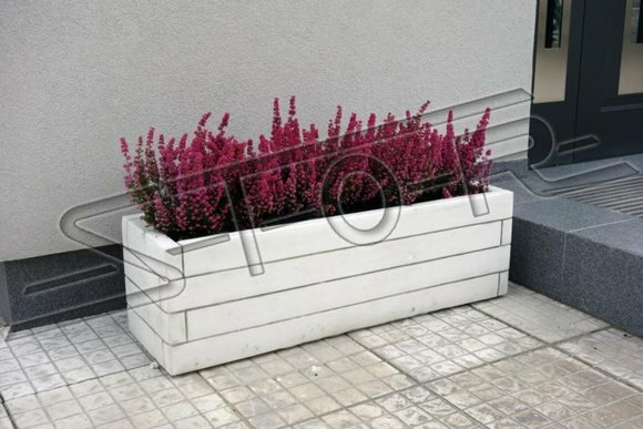 Blumenkübel Pflanz Kübel Dekoration Figur Blumentöpfe Garten Vasen von JV Möbel