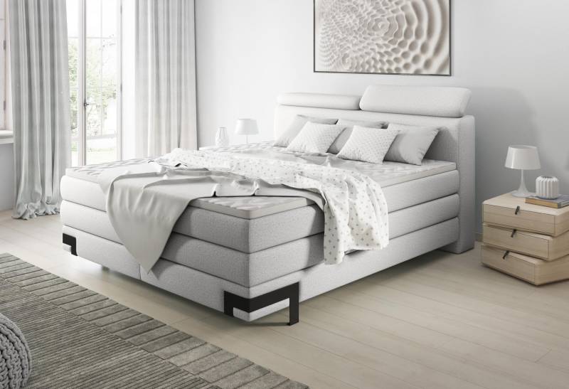 Boxspring Design Bett Betten Ehe Matratze Schlaf Zimmer Luxus Hotel Doppel Neu von JV Möbel