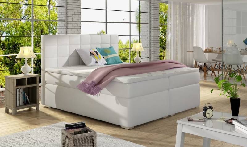 Boxspring Ehe Bett Hotel Betten Polster 160 x 200cm Sofort von JV Möbel