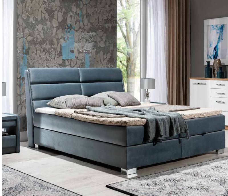 Boxspringbett Bett Hotel Luxus Betten Polster Doppelbett Ehe 140 160 180 x 200cm von JV Möbel