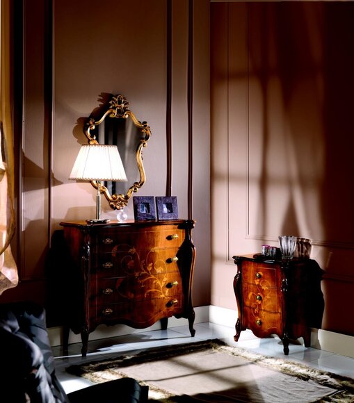 Braun Luxus Italienische Möbel Design Kommode Anrichte Holz Möbel Stil Braun Luxus Italienische Möbel Design Kommode Anrichte Holz Möbel Stil von JV Möbel