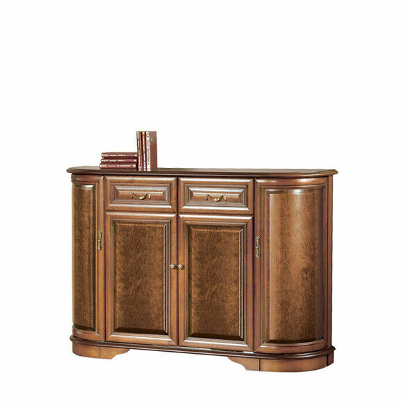Braune Kommode Antik Stil Sideboard Anrichten Kommoden Holz Schrank von JV Möbel