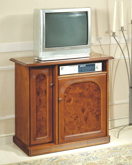 Brauner tv Schrank Luxus Sideboard Kommode Wohnzimmermöbel Schränke Regale Holz von JV Möbel