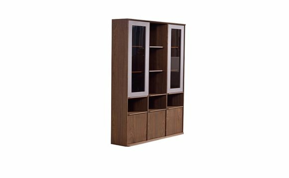 Büro Akten Regal Schrank Holz Regale Schränke Office Büro Neu Vitrine von JV Möbel