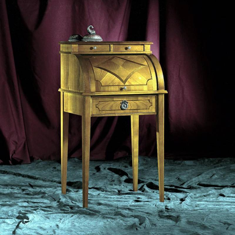 Büro Möbel Design Tisch Sekretär Schreib Tische Office Einrichtung Antik Holz von JV Möbel