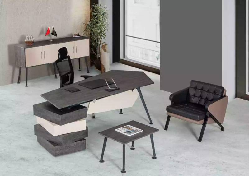 Büro Set Schreibtisch Arbeitszimmer Komplett 3 tlg Büro Einrichtung Neu von JV Möbel