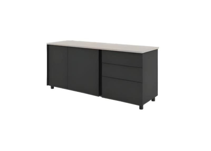 Büro Sideboard Aktenschrank Schrank Büroeinrichtung Schränke Kommode von JV Möbel