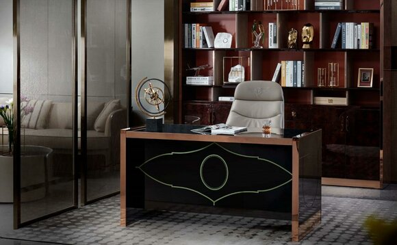 Büroschrank Braun Holz Arbeitszimmer Braun Moderne Design Möbel Luxus Schrank Büroschrank Braun Holz Arbeitszimmer Braun Moderne Design Möbel Luxus Schrank von JV Möbel