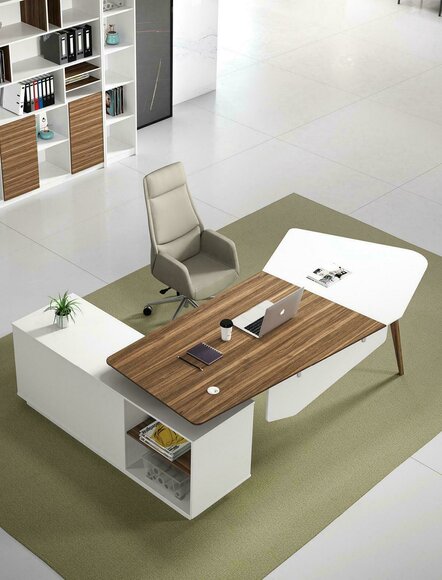 Bürotisch Schreibtisch schreibtische Arbeitstisch Firma Möbel Regal von JV Möbel