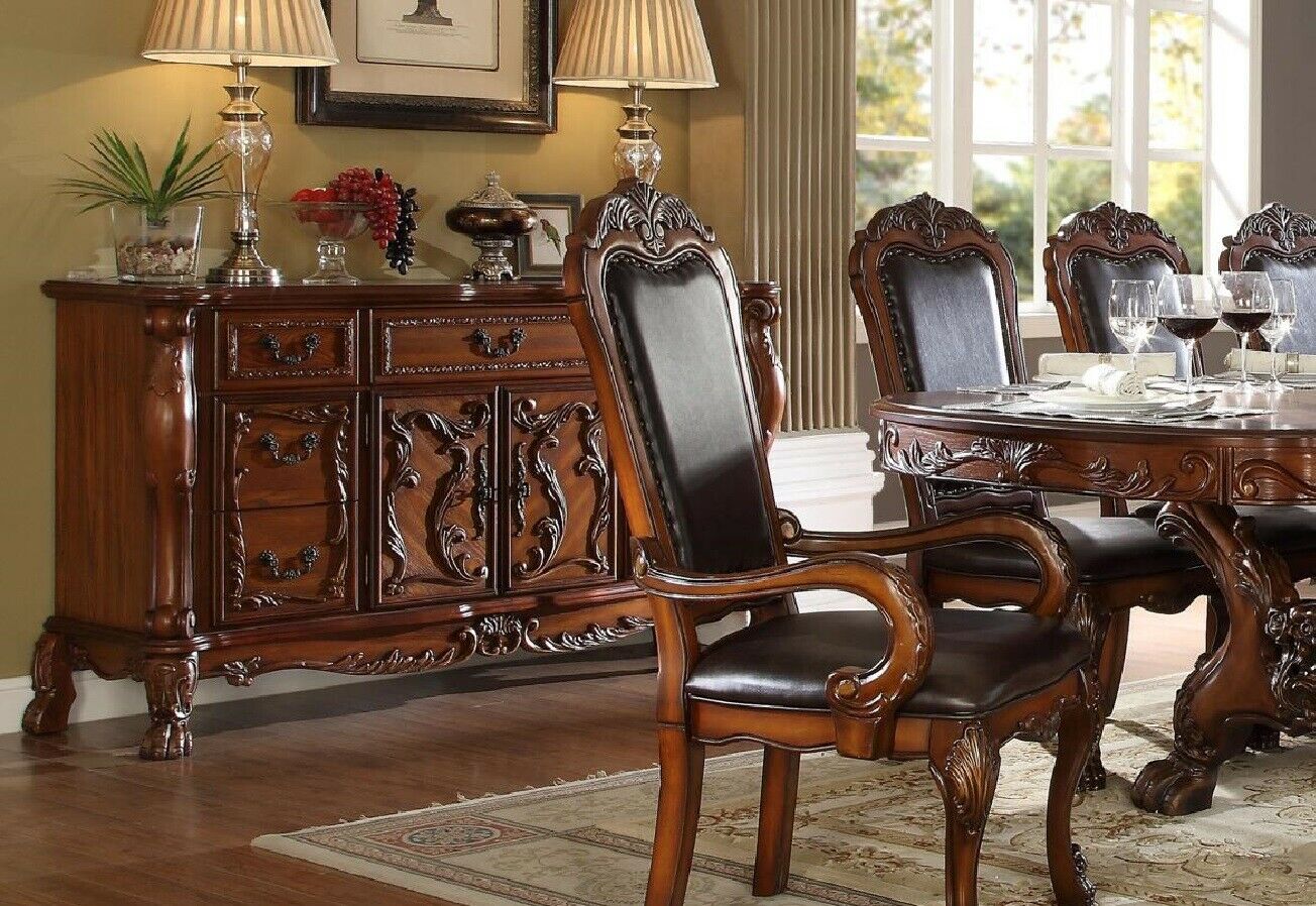 Buffet Anrichte Kommode Echte Handarbeit Holz Barock Rokoko Anrichten von JV Möbel