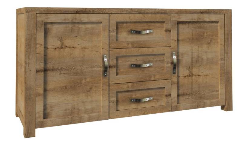 Buffet Anrichte Kommode Holz Handarbeit Holz Landhaus Anrichten Kommoden 2tlg. von JV Möbel