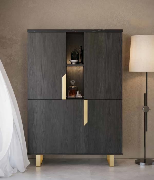 Buffet Schrank Anrichte Kommode Wohnzimmer Schränke Möbel Vitrine Vitrinen von JV Möbel
