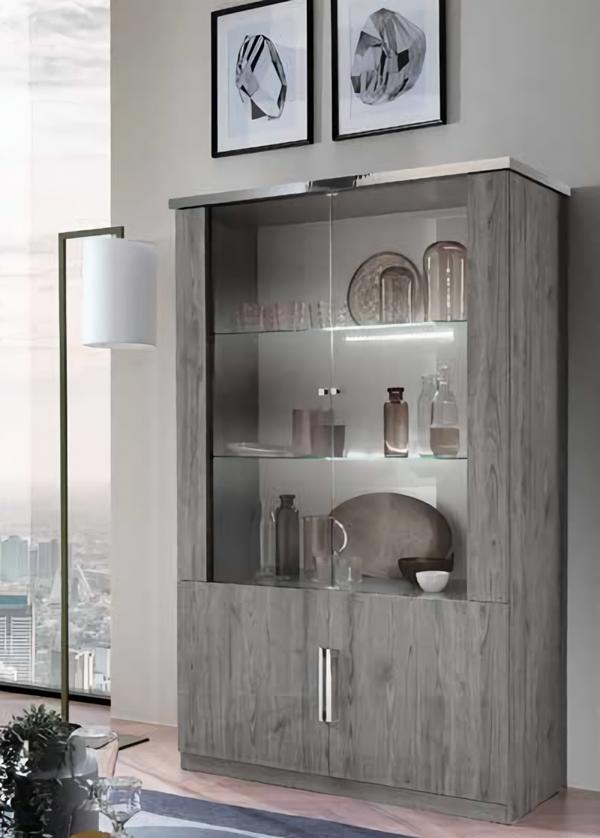 Buffet Schrank Vitrine Glasschrank Anrichte Sammlerschrank Wohnzimmer Esszimmer von JV Möbel