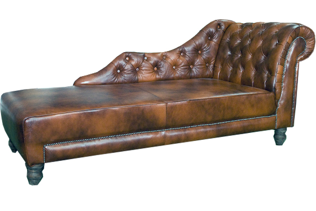 Chaiselongues Chesterfield Liege Chaise Leder Textil Stoff Sofa Relax Neu Luton von JV Möbel