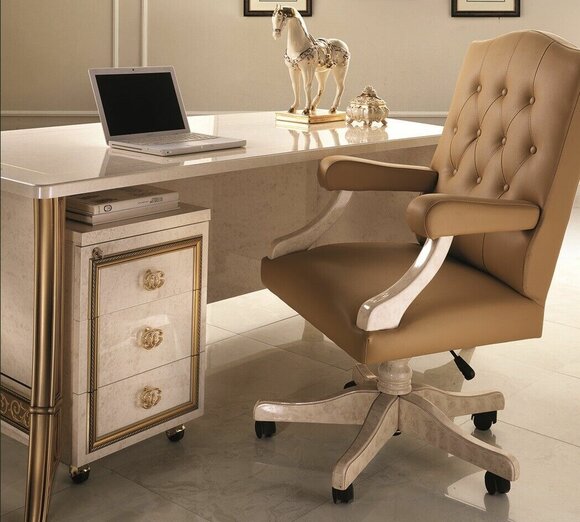 Chefsessel Sessel Stuhl Büro Drehstuhl Leder Büromöbel Sitzmöbel Drehstühle von JV Möbel