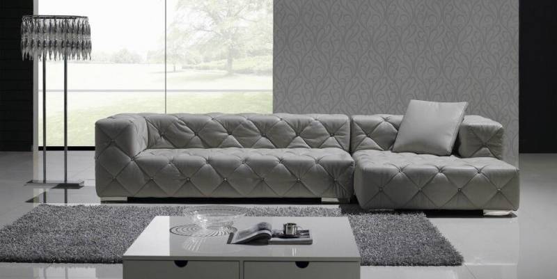 Chesterfield Design Ecksofa Sofa Couch Polster Ecke Garnitur Wohnlandschaft von JV Moebel