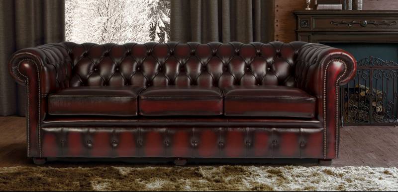 Chesterfield Design Luxus Polster Sofa Couch Sitz Garnitur Leder Textil Neu #112 von JV Möbel
